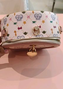 Cute Patterned Round Bag