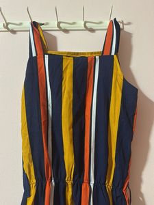 Striped Midi Dress
