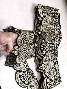 Black lace / border 17 miter