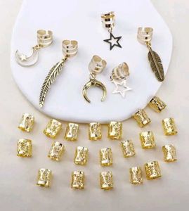 Boho Braided Hair Charms