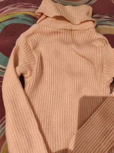 Common Gender HighNeck Full SleeveSweater Age 4-6
