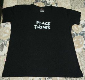 BRAND NEW CONDITION WEET Peace Forever Black T-Shi