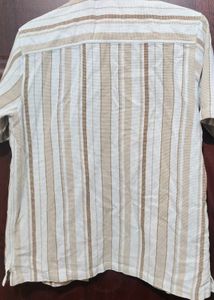 Men's Striped Short Sleeve Shirt