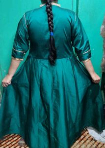 Green Ethinic Gown