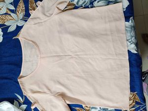 Chic Pink Cold-Shoulder Top