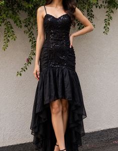 Sparkling Black Cocktail Dress