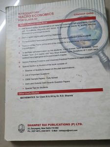 Introductory Macro Economics class 12th