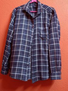 Classic Blue &amp; Yellow Plaid Button-Up Shirt