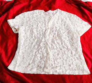 Very Pretty Lace Net Cardigan