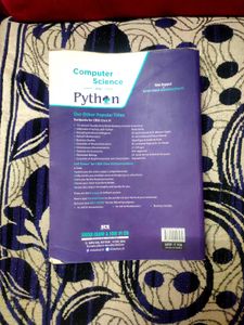CBSE Class 11 Computer Science with Python Textboo