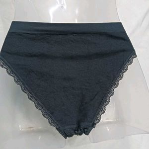 ❤️‍🔥 Black Lace Trim Briefs