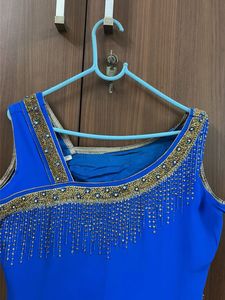 Royal Blue Kurta Plazzo Set