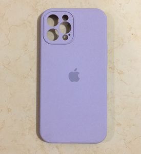 IPhone12ProMax Camera Protection Cover Case Silicone Lavender Colour