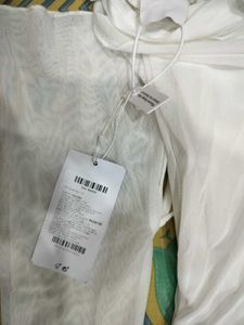 Elegant White Wrap Dress