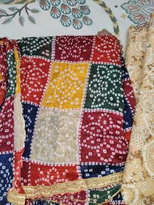 Beautiful Bandhani Kurta Set with Dupatta