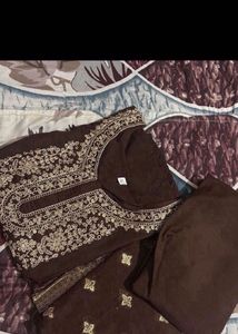 Elegant Embroidered Kurta Set with Dupatta