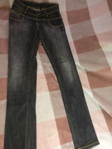 Grey Denim Jeans