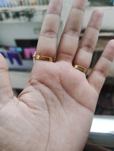 Vintage Kundan Rings (Set of 2)