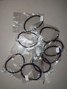 Braided Leather Bracelet with Clasp