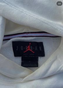 Jordan White Hoodie