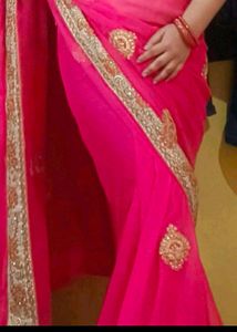 saree with blouse
