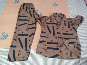 Comfortable Printed cord Set