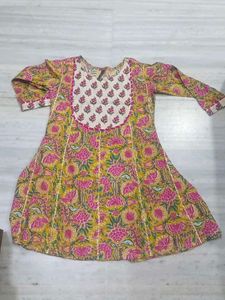 Floral Print Palazzo sharara with shirt duppta set