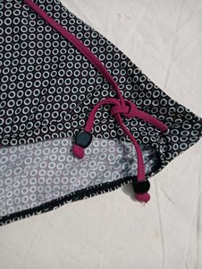 Women's Black💛 &amp; White Polka Dot Bikini Bottom