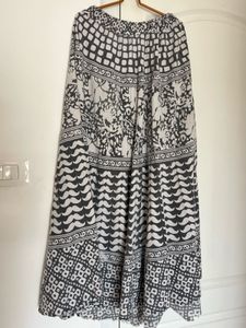 Bohemian Print Maxi Skirt