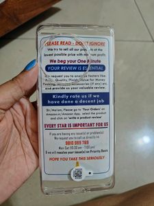 One Plus 11R Transparent Cover| Brand New