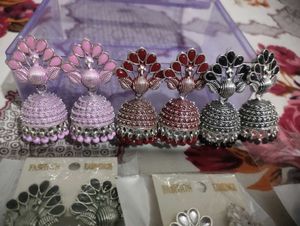 Jhumka Earrings Set of 6