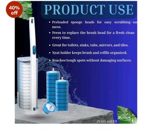 Toilet Bowl Cleaning Brush Set