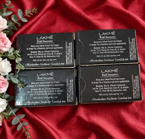 Lakme Dual Sharpener (4 Pack)