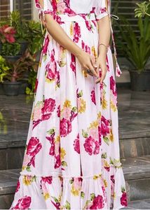 Flowy Floral Maxi Dress