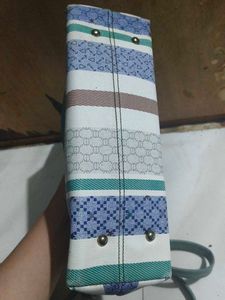 Stylish Striped Crossbody Bag