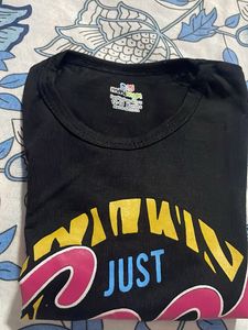 Baby Brand new Black "Just Cool It" Graphic Long S