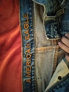 American Eagle Oversized Parallel Jeans
