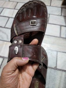 Men's Brown Leather Sandals