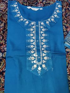 Blue Kurta Set - 40 Bust (L size)