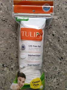 Tulips Cotton Pads - 50 Pcs