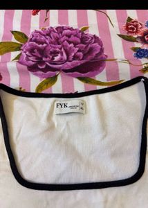 Cream Long Sleeve Square Neck Top