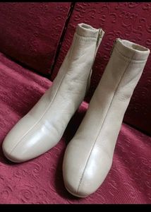 Ankle Leather boots