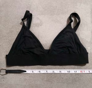 Comfortable Black Triangle Bra