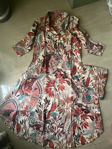 Multi Print Leaf cotton Cord set