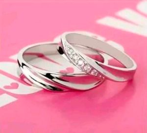 Couple's Matching Promise Rings