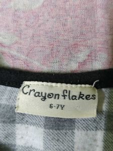 Girls' Checkered Top