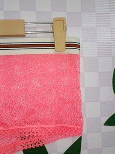 1300Pink Lace Boy Shorts