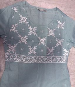 Elegant Embroidered Kurta
