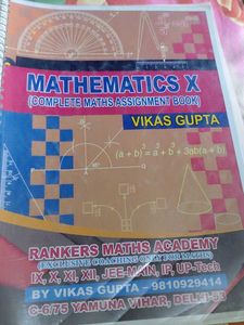 Mathematics IX Assignment Book