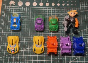 Toy Cars and Figure Set
